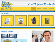 Tablet Screenshot of koolconceptz.com